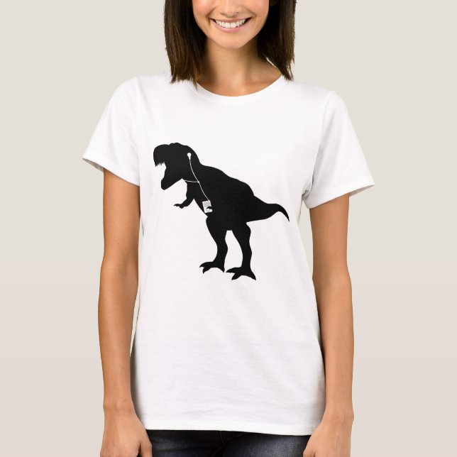 T-shirt Conception de T-Rex de danse (Devant)
