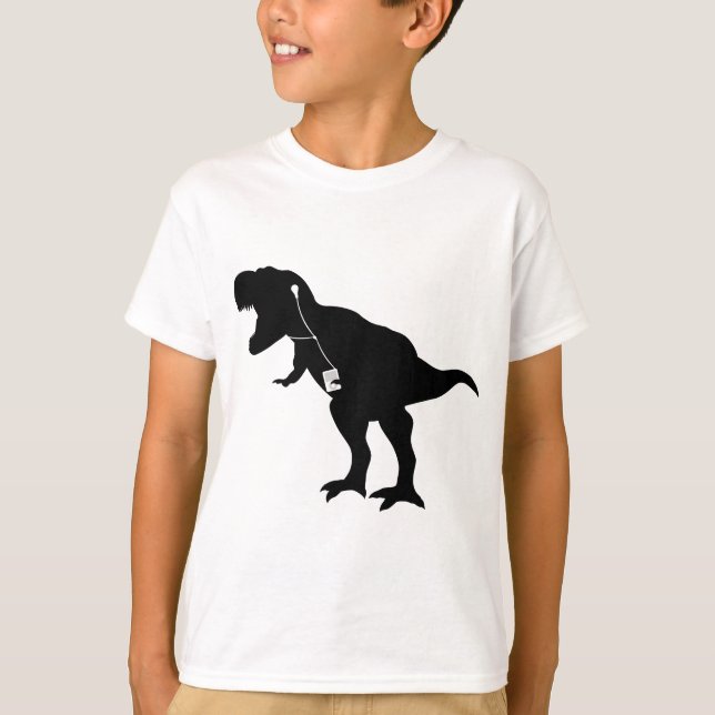 T-shirt Conception de T-Rex de danse (Devant)