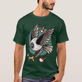 T-shirt Conception de tatouage de volage rétroactif