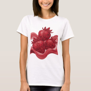 T-shirt Conception de texte FRAISES CRISTAL ROSE GENIAL