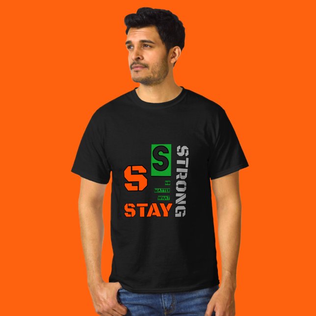 T-shirt Conception de texte motivant (Créateur téléchargé)