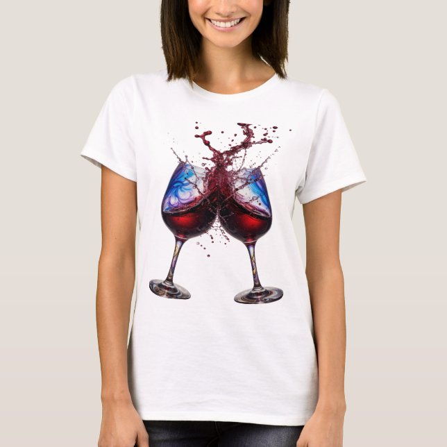 T-shirt Conception de texte Sharp Silver CHEERS (Devant)
