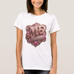 T-shirt Conception de texte Sharp Silver ME EST 2004
