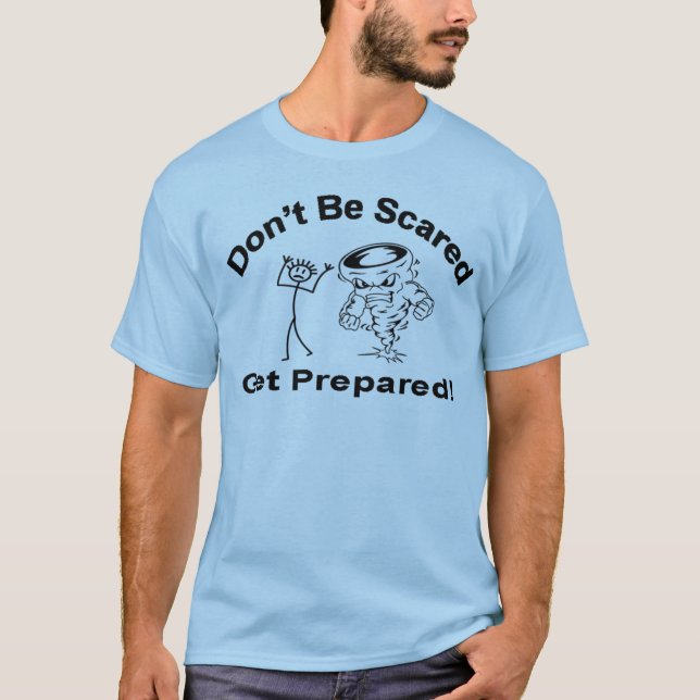 T-shirt Conception de tornade (Devant)