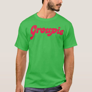 T-shirt Conception de typographie Retro Groupie