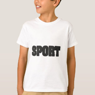 T-shirt Conception de typographie sportive en texture de c