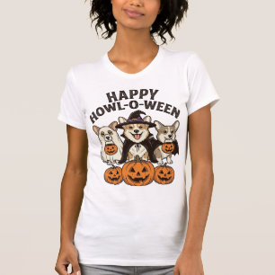 T-shirt Conception de vecteur de chien de Halloween de Cor