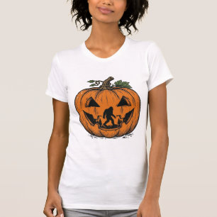 T-shirt Conception de vecteur de Halloween de citrouille d