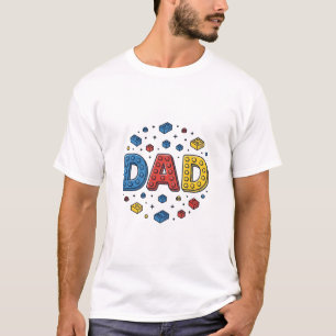 T-shirt Conception de vecteur vintage de blocs de construc