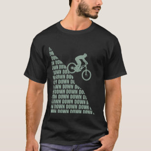 T-shirt Conception de vélo VTT cycliste de montagne et des