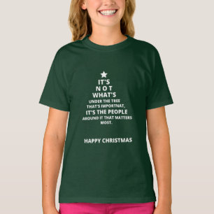 T-shirt Conception de voeux de Noël
