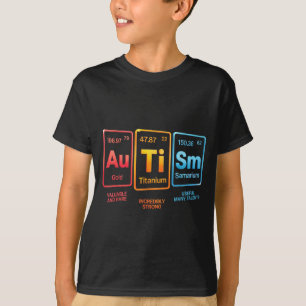 T-shirt Conception d'élément de science sur l'autisme insp