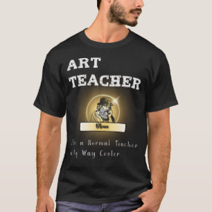 T-shirt Conception d'enseignant d'art drôle Appréciation e