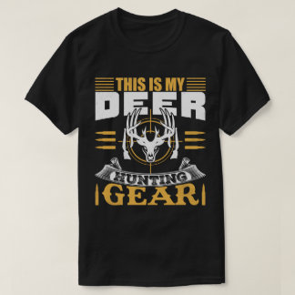 T-shirt Conception d'équipement de chasse au cerf
