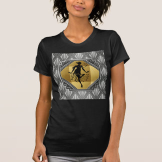 T-shirt Conception des années 1920 de Gatsby d'art déco