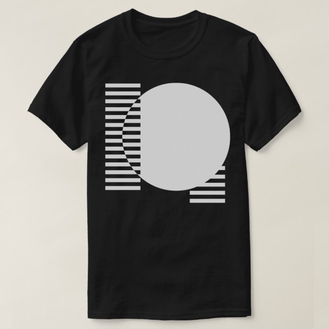 T-shirt conception des cercles (Design devant)