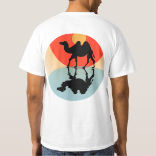 T-shirt Conception des chameaux et de l'eau