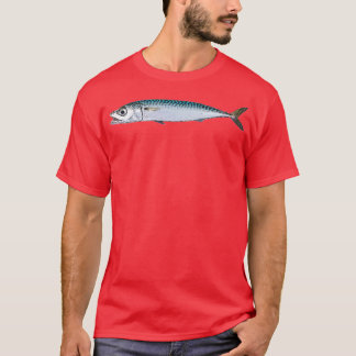 T-shirt Conception des couleurs de maquereau à puce du Pac