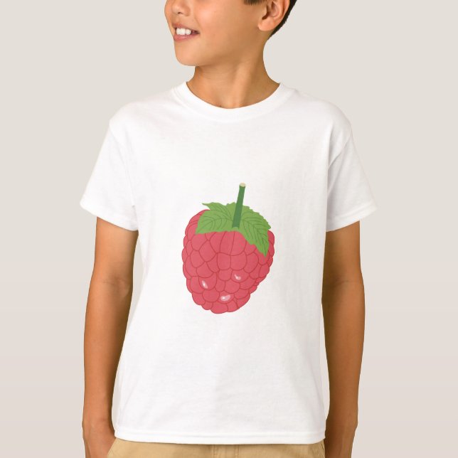 T-shirt Conception des fruits de framboise (Devant)