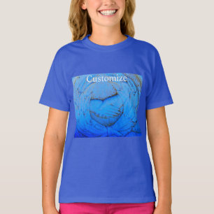T-shirt Conception des mains vissées
