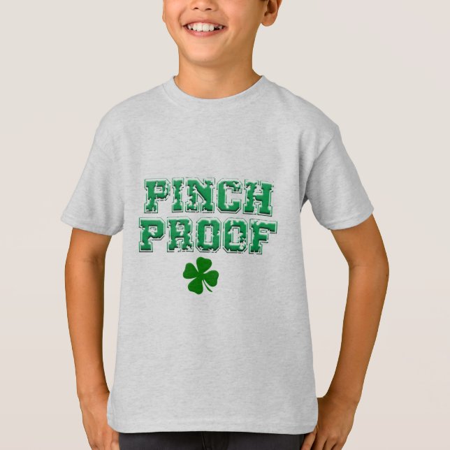 T-shirt Conception des St patrick de preuve de pinch (Devant)