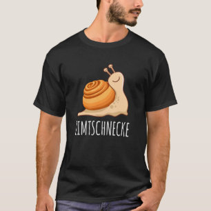 T-shirt Conception d'escargots à la cannelle, gifflar cann