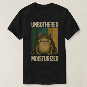 T-shirt Conception d'esthétique rétro de grenouille vintag