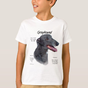T-shirt Conception d'histoire de lévrier