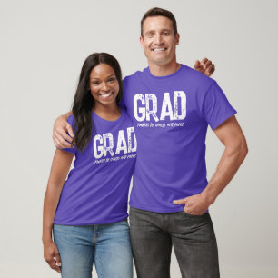 T-shirt Conception d'humour de remise de diplômes gras