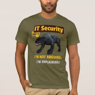 T-shirt Conception d'humour technologique expliquant la sé