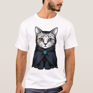 T-shirt Conception d'illustration de portrait de chat de g