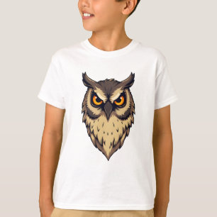 T-shirt Conception d'impression de Owl