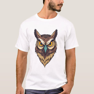 T-shirt Conception d'impression de Owl