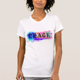 T-shirt Conception d'impression de paix