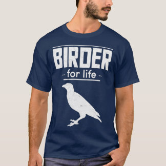 T-shirt Conception d'oiseaux pour Birder