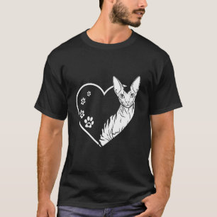 T-shirt Conception drôle de chat pixie Devon Rex pour les