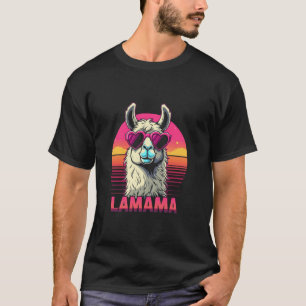 T-shirt Conception drôle de lama LAMAMA