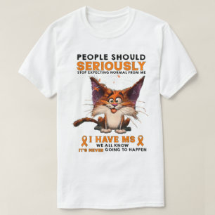 T-shirt Conception drôle de sensibilisation à la SEP pour