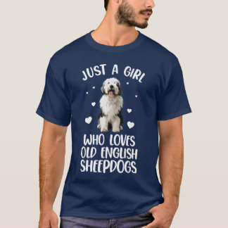 T-shirt Conception drôle de vieux chien de berger anglais