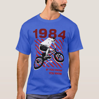 T-shirt Conception drôle pour les 40 ans de BMX 1984