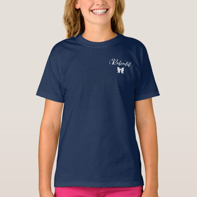 T-shirt Conception du camp Robindel Bow (Devant)