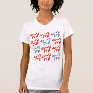 T-shirt Conception du Cheval du zodiaque chinois