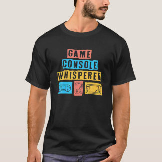 T-shirt Conception du contrôleur Whisperer de la console d