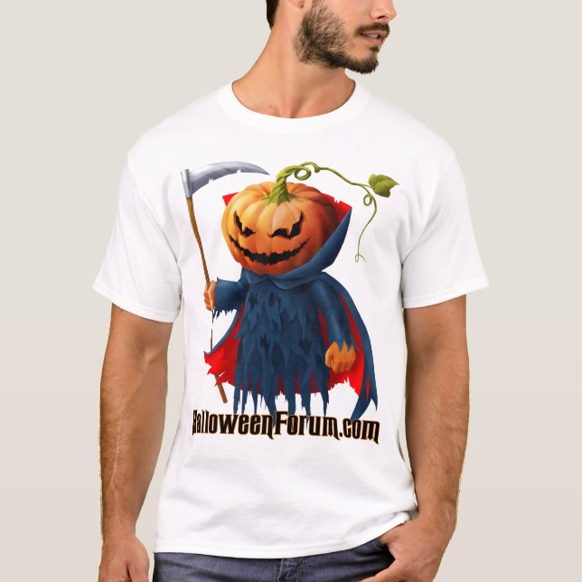 T-shirt Conception du forum 2010 de Halloween - avant (Devant)