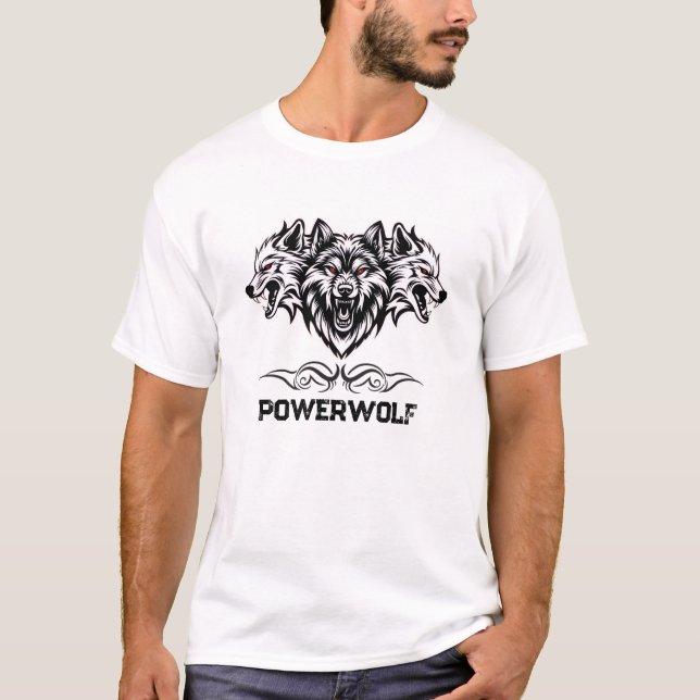 T-shirt conception du loup (Devant)