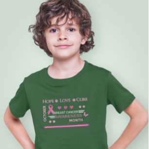 T-shirt Conception du Mois de sensibilisation au cancer du