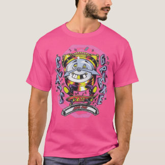 T-shirt Conception du skateboard rétro Claus Grabke