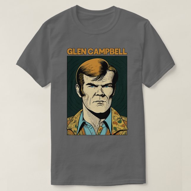T-shirt Conception du ventilateur de style rétro de Glen C (Design devant)