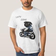 Conception d'une chemise de moto-chien