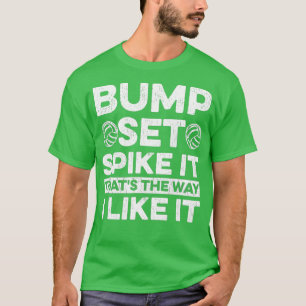 T-shirt Conception d'une équipe de volleyball pour un joue